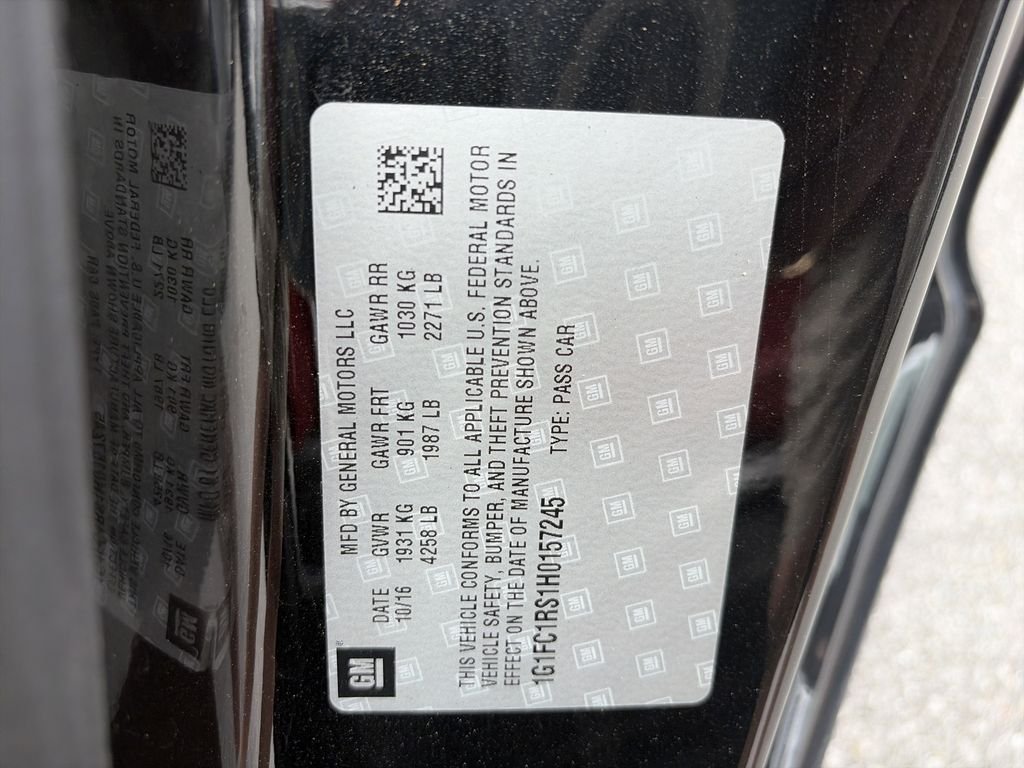 Used 2017 Black Chevrolet 2LT image 34