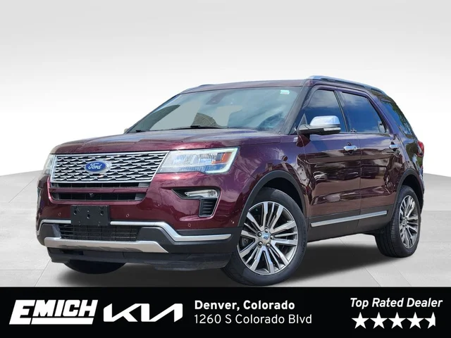 2018 Ford Explorer Platinum