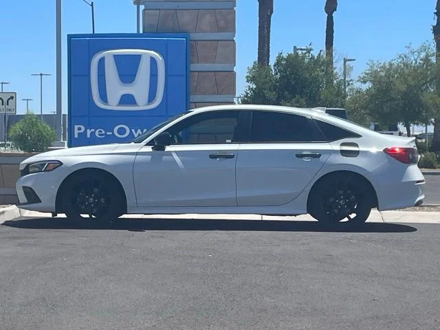 Used 2023 Platinum White Pearl Honda Sport image 9