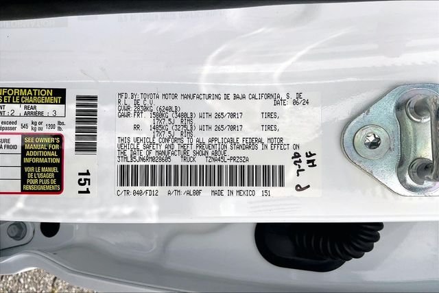 Used 2024 Ice Toyota TRD Off-Road image 35