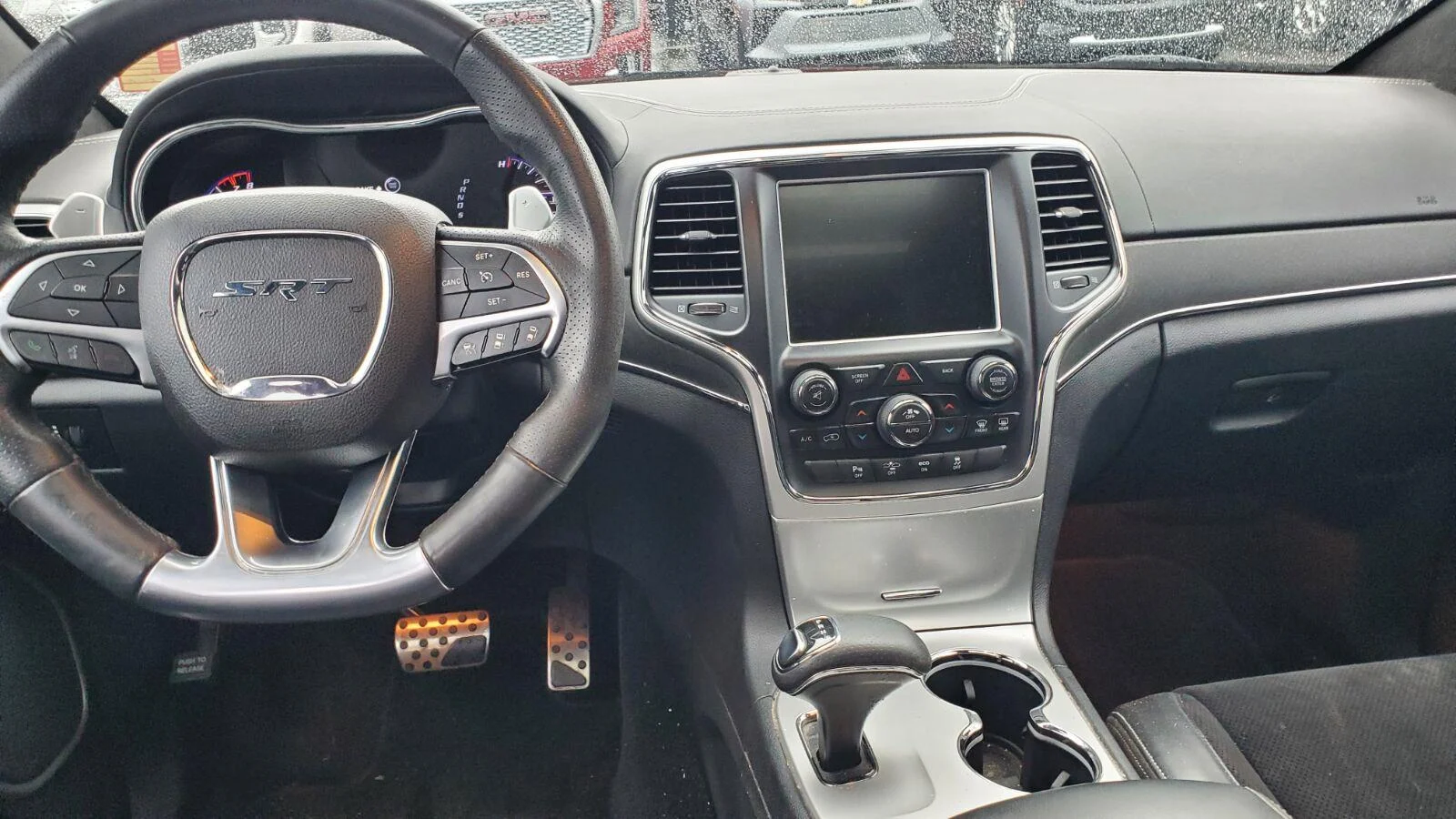 Used 2015 Deep Cherry Red Crystal Pearlcoat Jeep SRT image 7