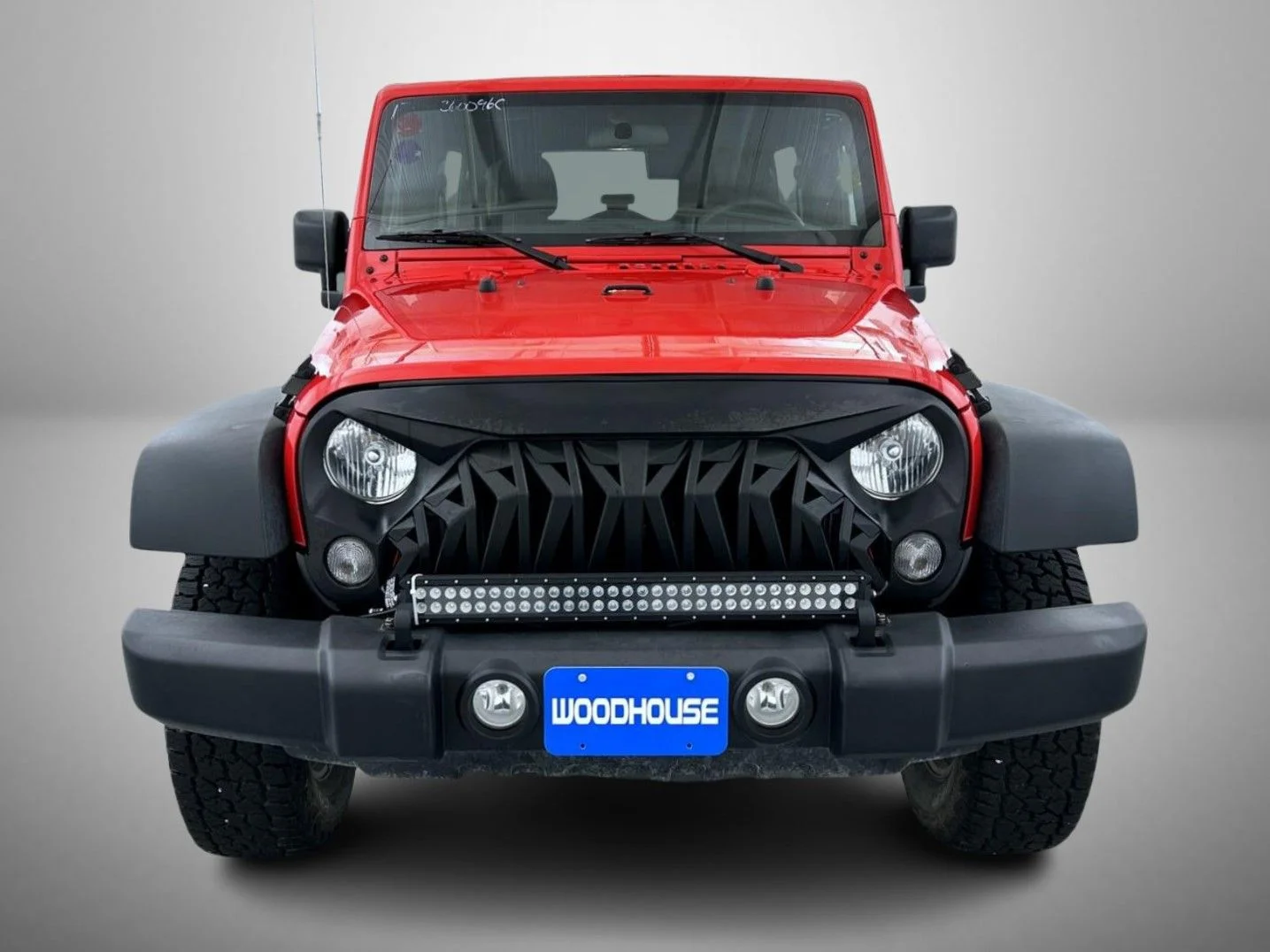 Used 2017 Red Jeep Unlimited Sport image 2