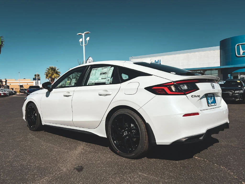 New 2026 Platinum White Pearl Honda Sport image 7