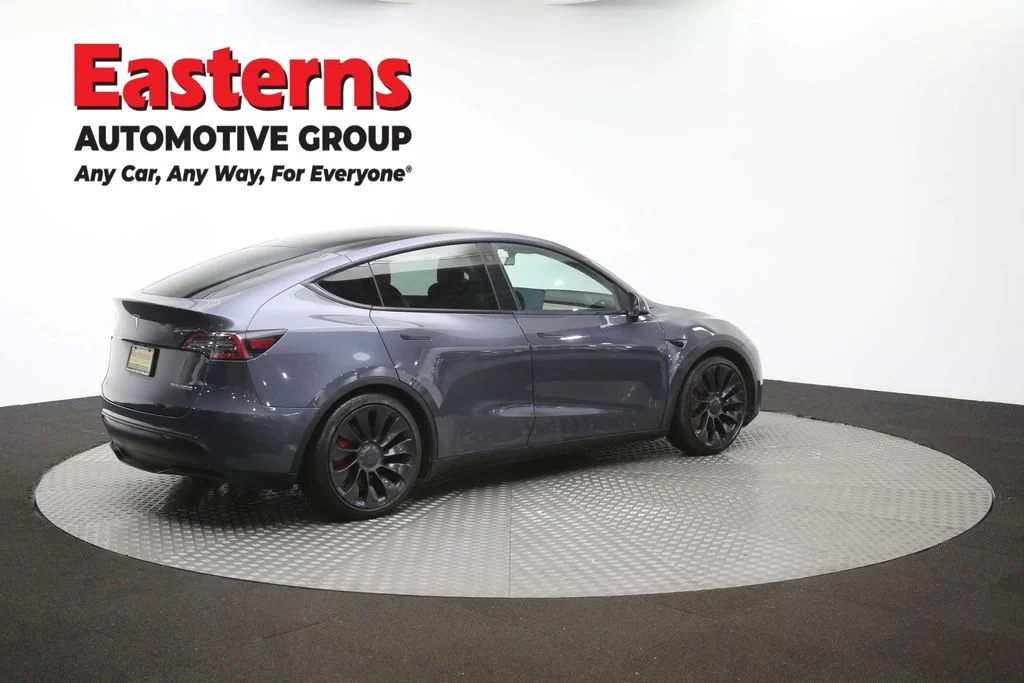 Used 2022 Gray Tesla Performance image 38