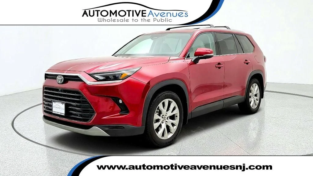 Used 2024 Ruby Flare Pearl Toyota Hybrid Limited AWD w/ Panoramic View Camera image 1