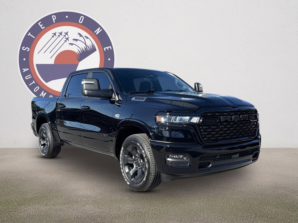 New 2026 Diamond Black Crystal Pearl-Coat Exterior Paint Ram Big Horn/Lone Star image 2