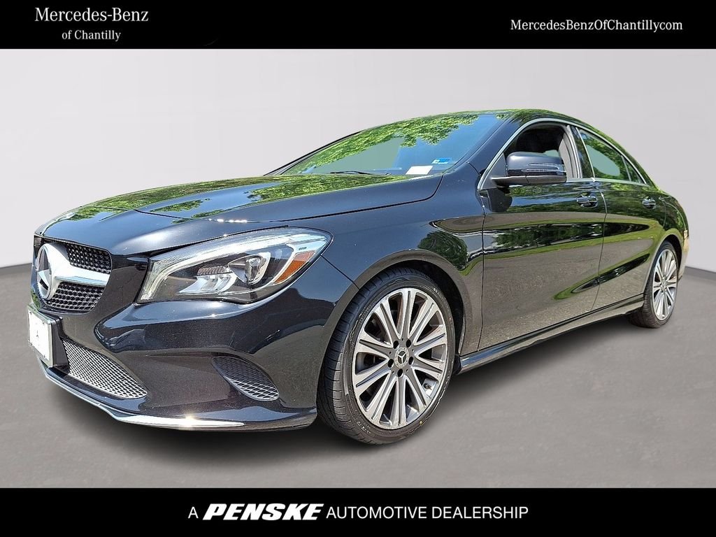 Used 2018 Night Black Mercedes-Benz CLA 250 image 1