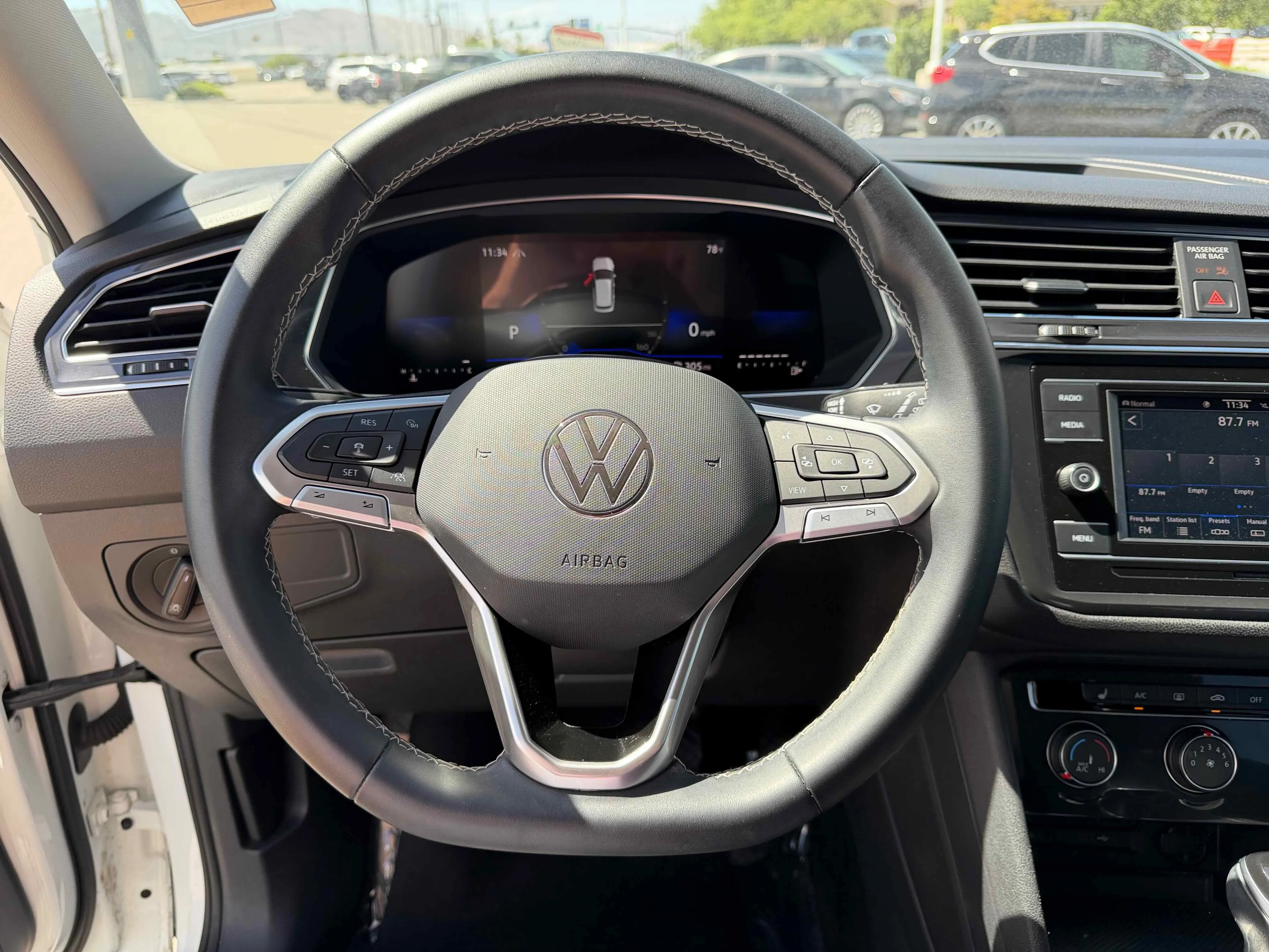 Used 2023 Pure White Volkswagen S image 15