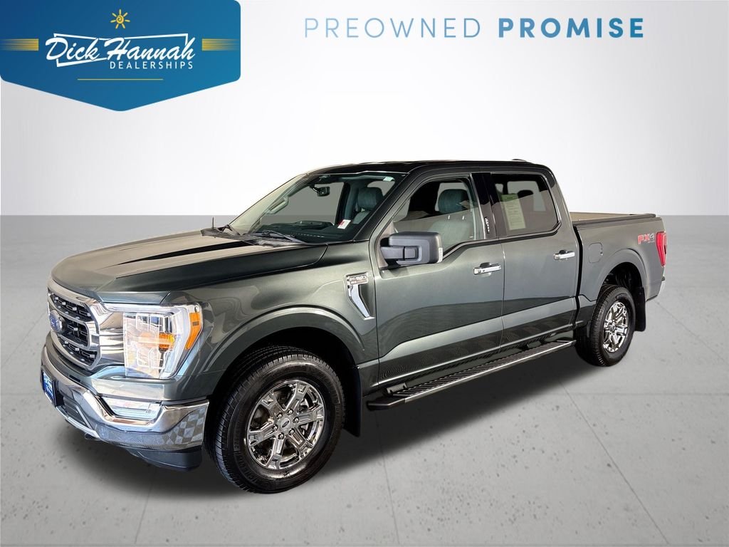 Used 2021 Gray Ford XLT image 1
