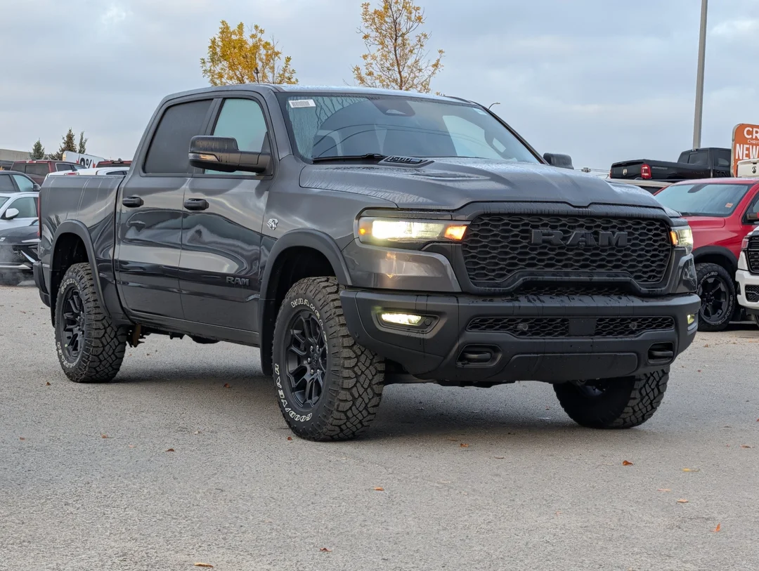 New 2026 Grey RAM Rebel - - 4x4 - 5.7L HEMI V8 - Rebel Level 1 Equip Grp & More! image 2