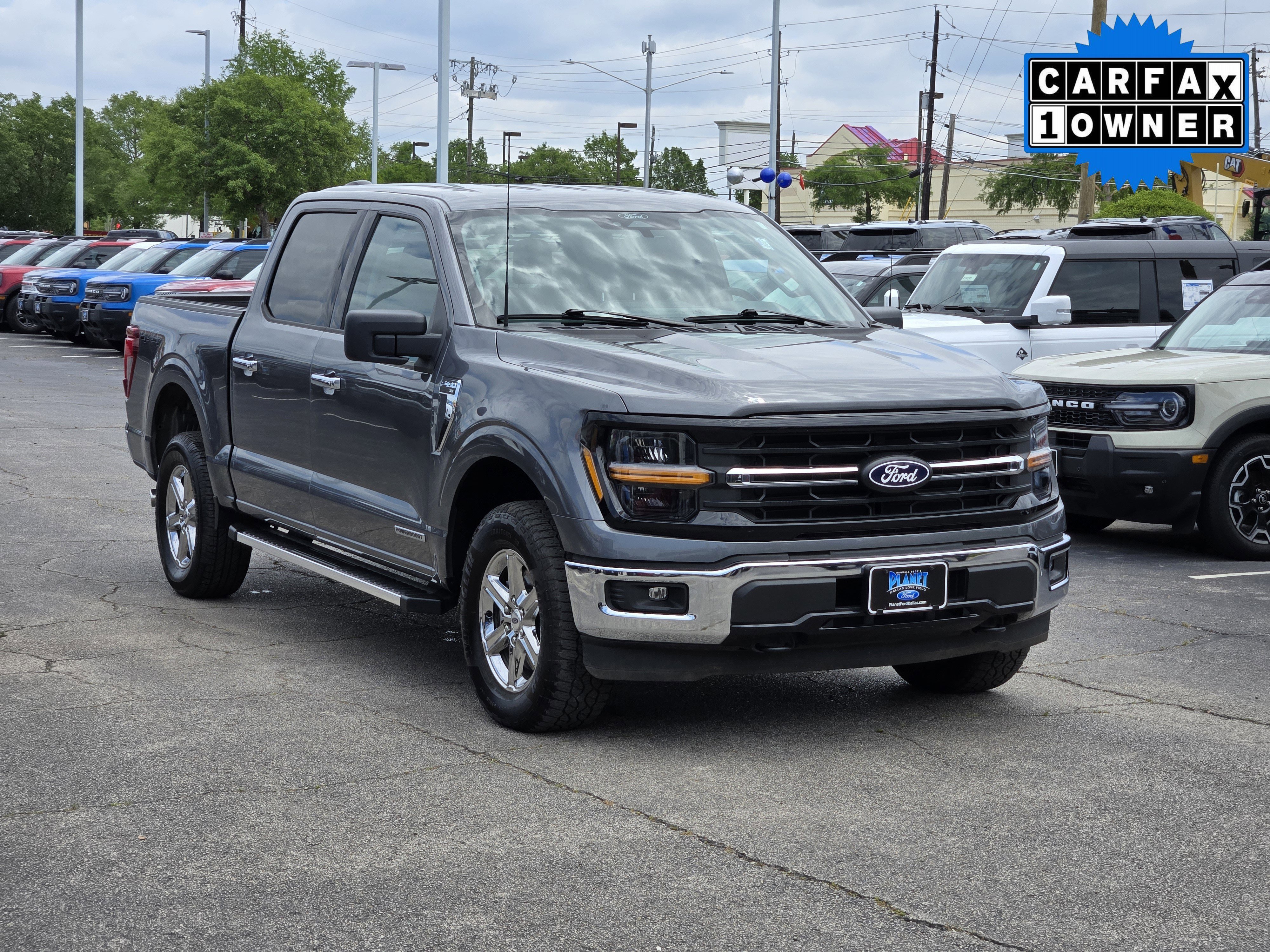 Used 2025 Gray Metallic Ford XLT image 3