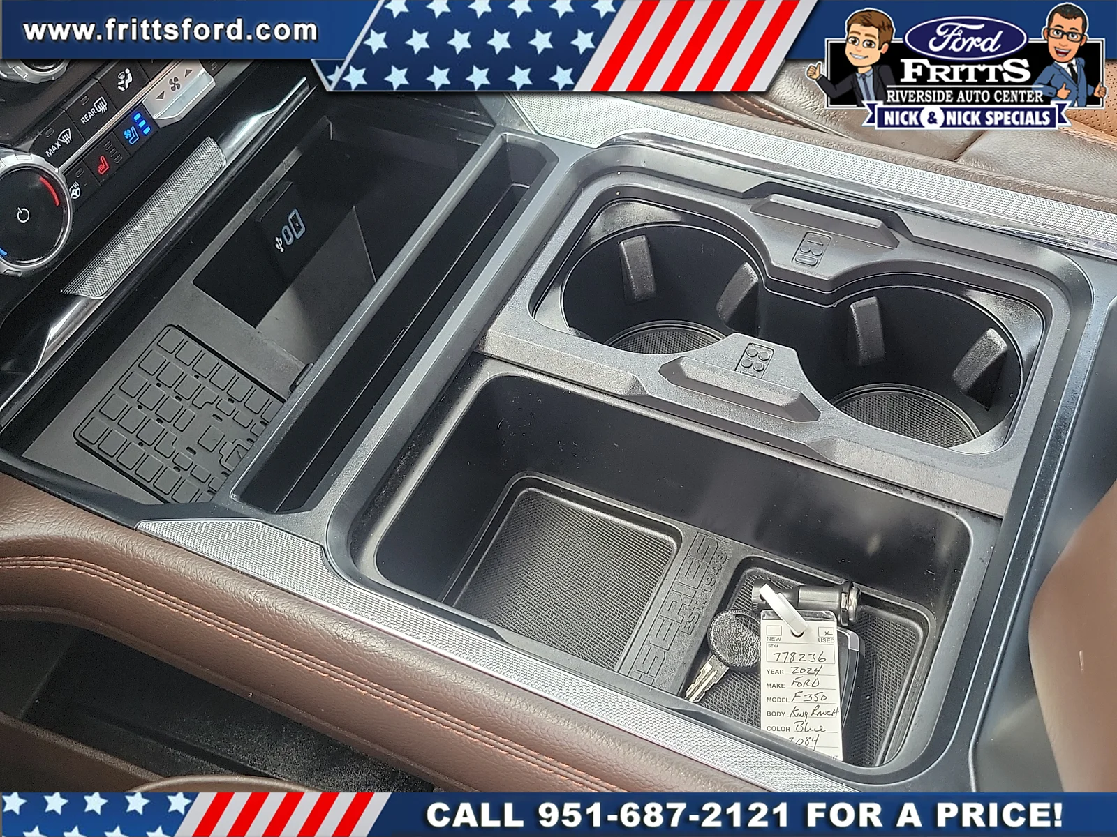Certified Used 2024 Antimatter Blue Metallic Ford King Ranch image 13