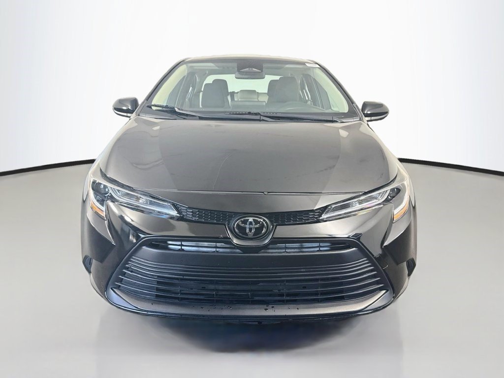 Used 2023 Midnight Black Metallic Toyota LE image 2