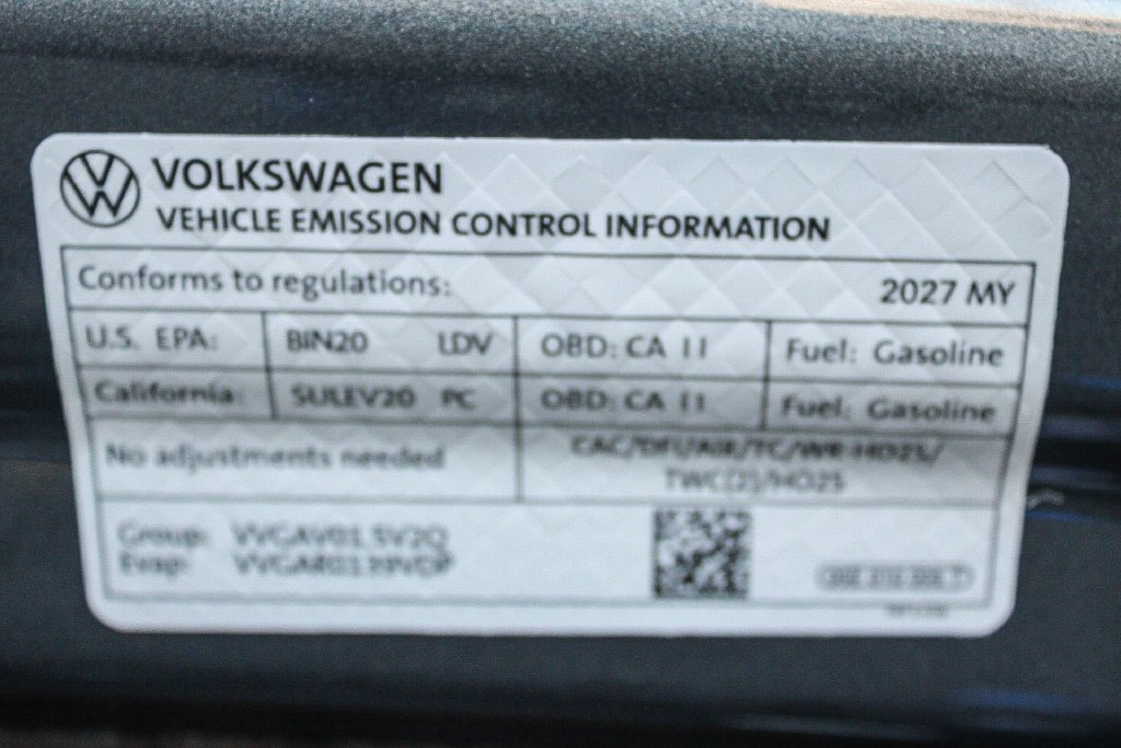 New 2027 Gray Volkswagen 1.5T SEL image 27