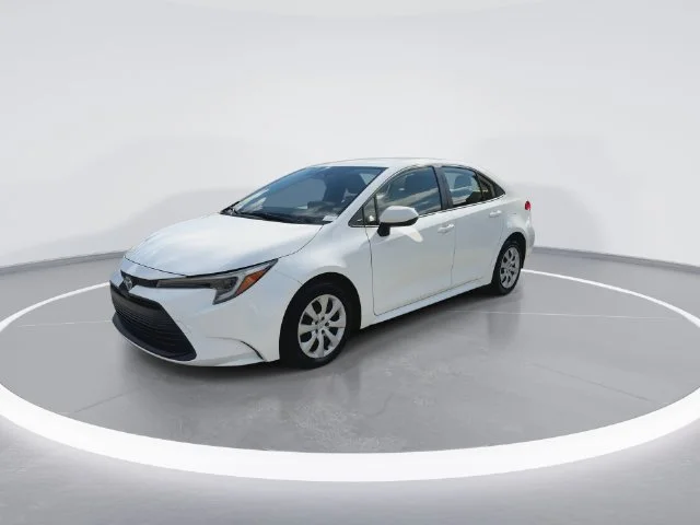 Used 2023 White Toyota LE image 4