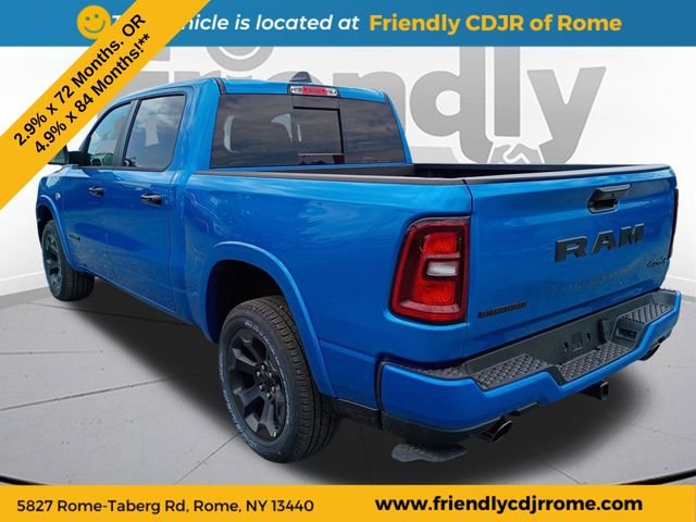 New 2026 Hydro Blue Pearl-Coat Exterior Paint RAM Big Horn/Lone Star image 7