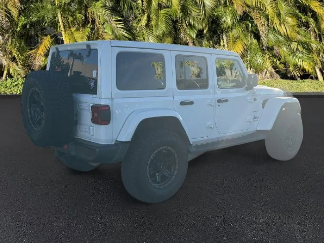 Used 2023 White Jeep Sahara 4xe image 5
