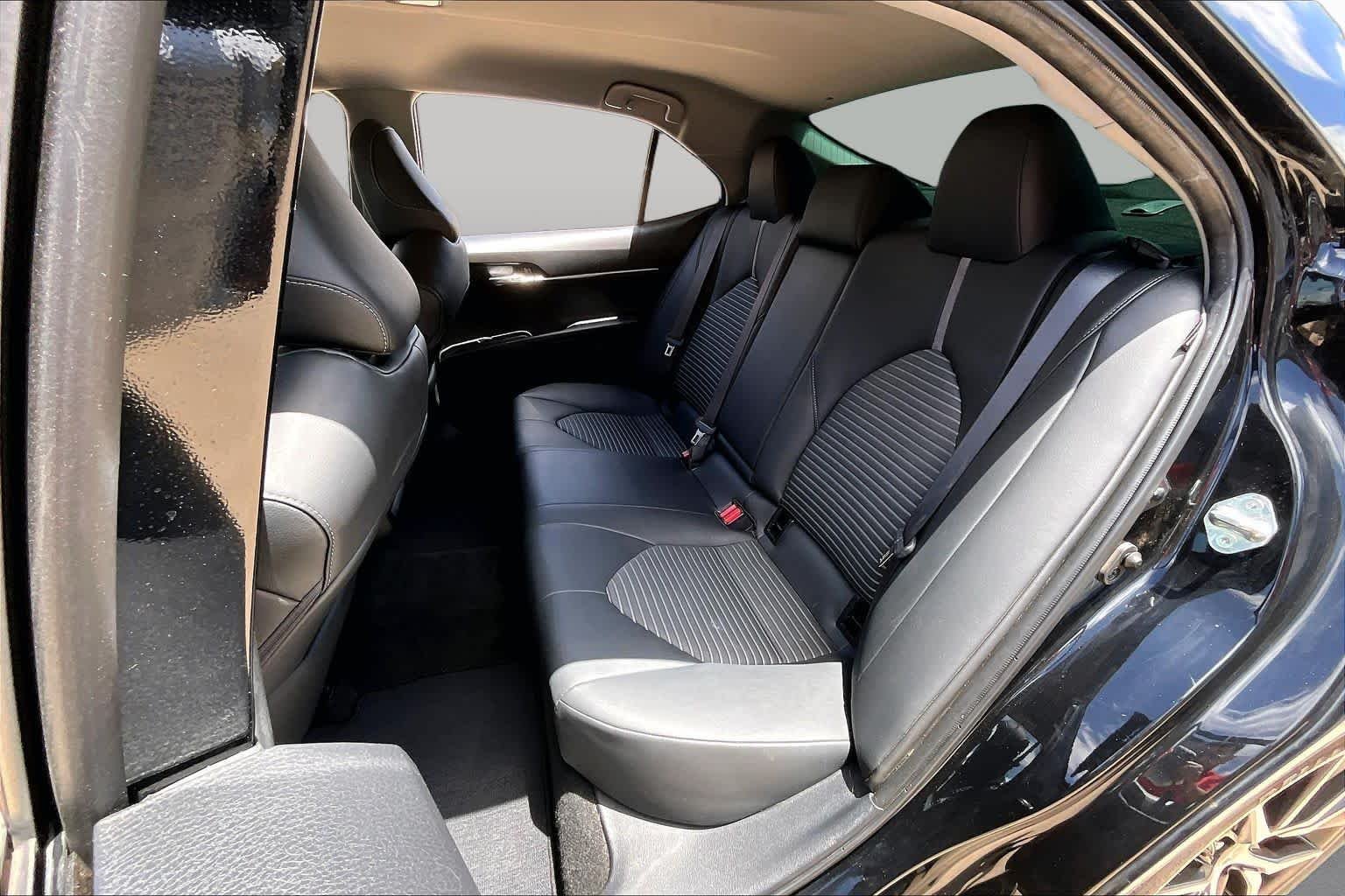 Used 2023 Midnight Black Metallic Toyota SE Nightshade image 17