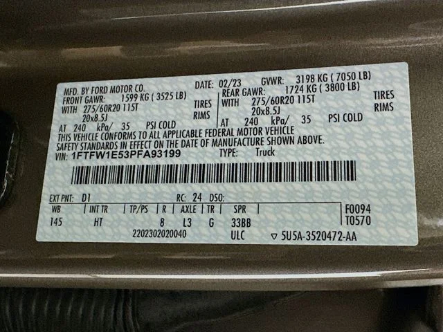 Certified Used 2023 Gray Ford Lariat image 28