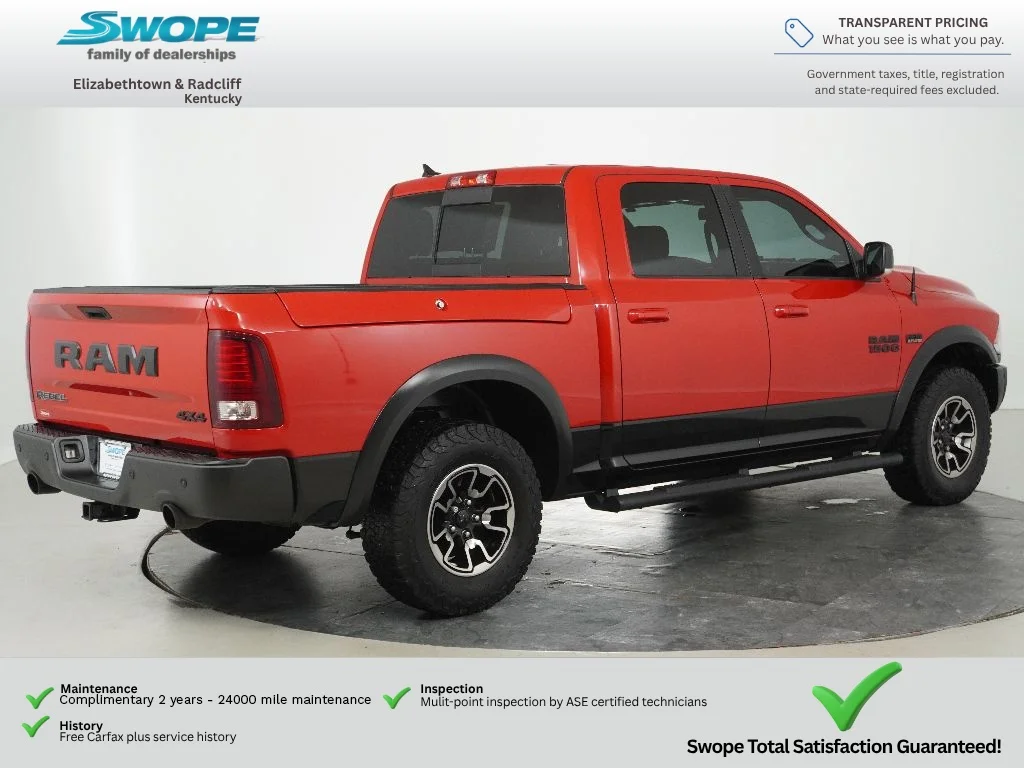 Used 2017 Red Ram Rebel image 3