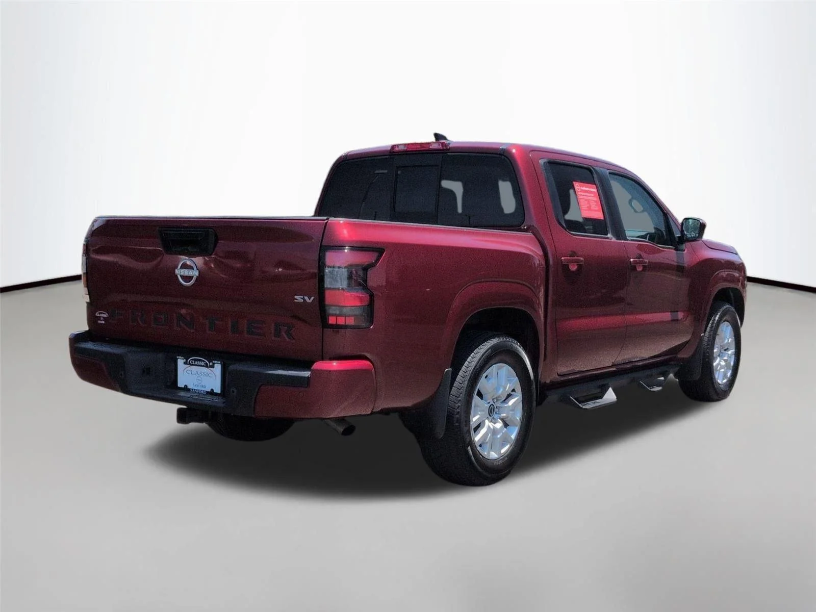 Used 2022 Cardinal Red Tricoat Nissan SV image 5