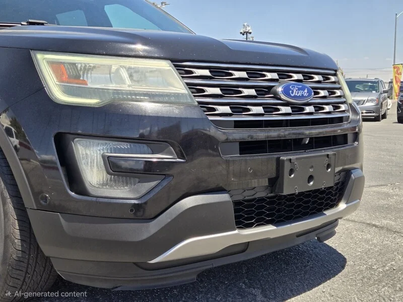 Used 2016 SHADOW BLACK Ford Limited image 5