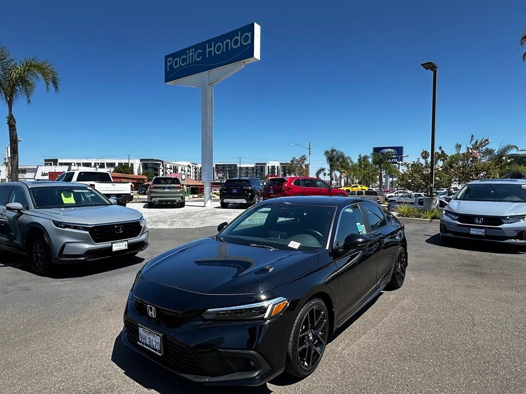 Certified Used 2023 Crystal Black Pearl Honda Sport Touring image 2