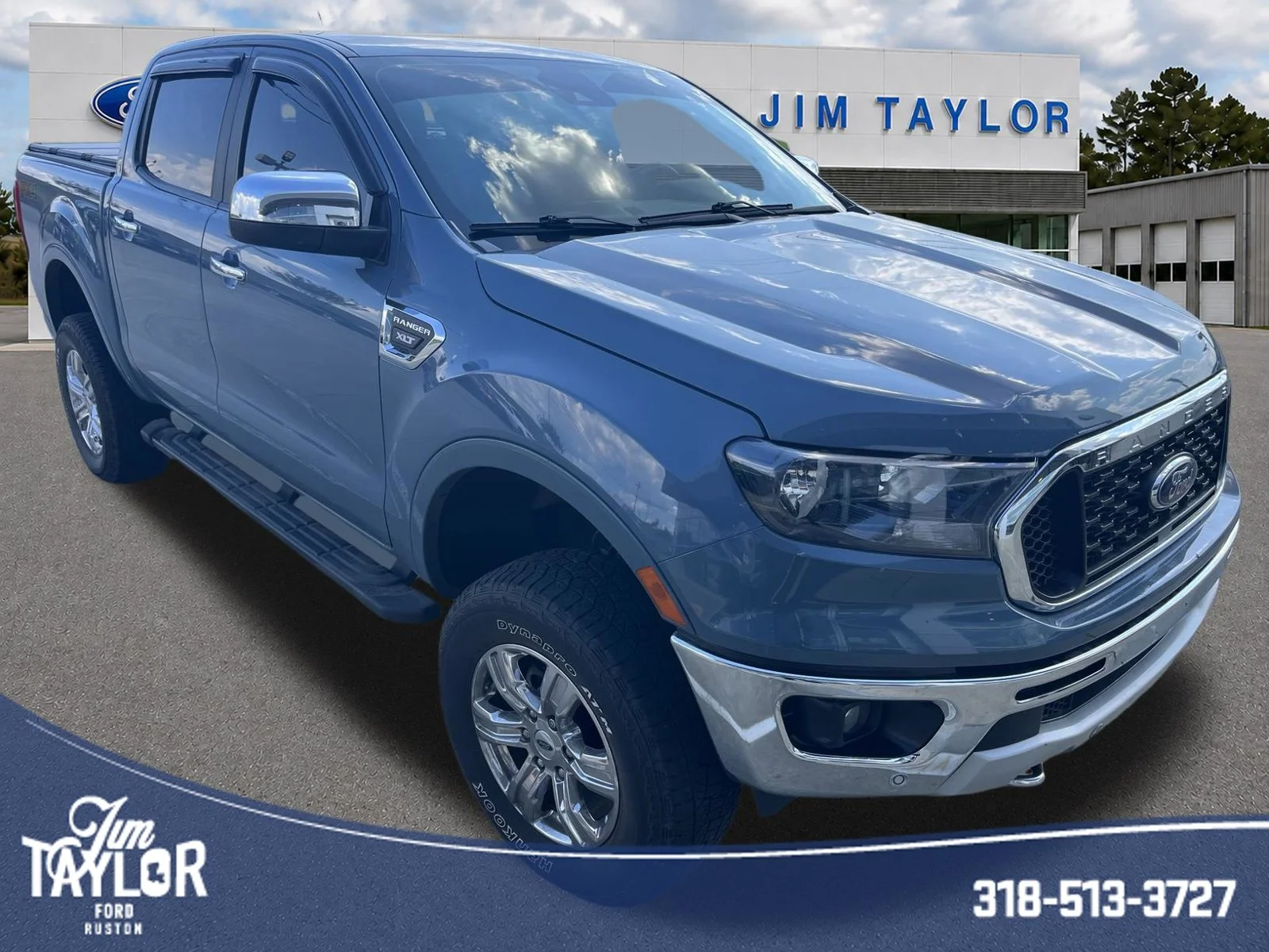 Certified Used 2023 Blue Ford XLT image 2