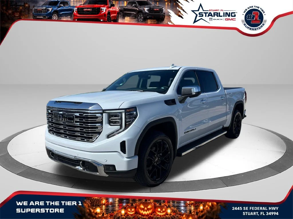 New 2026 Glacier White Tricoat GMC Denali image 1