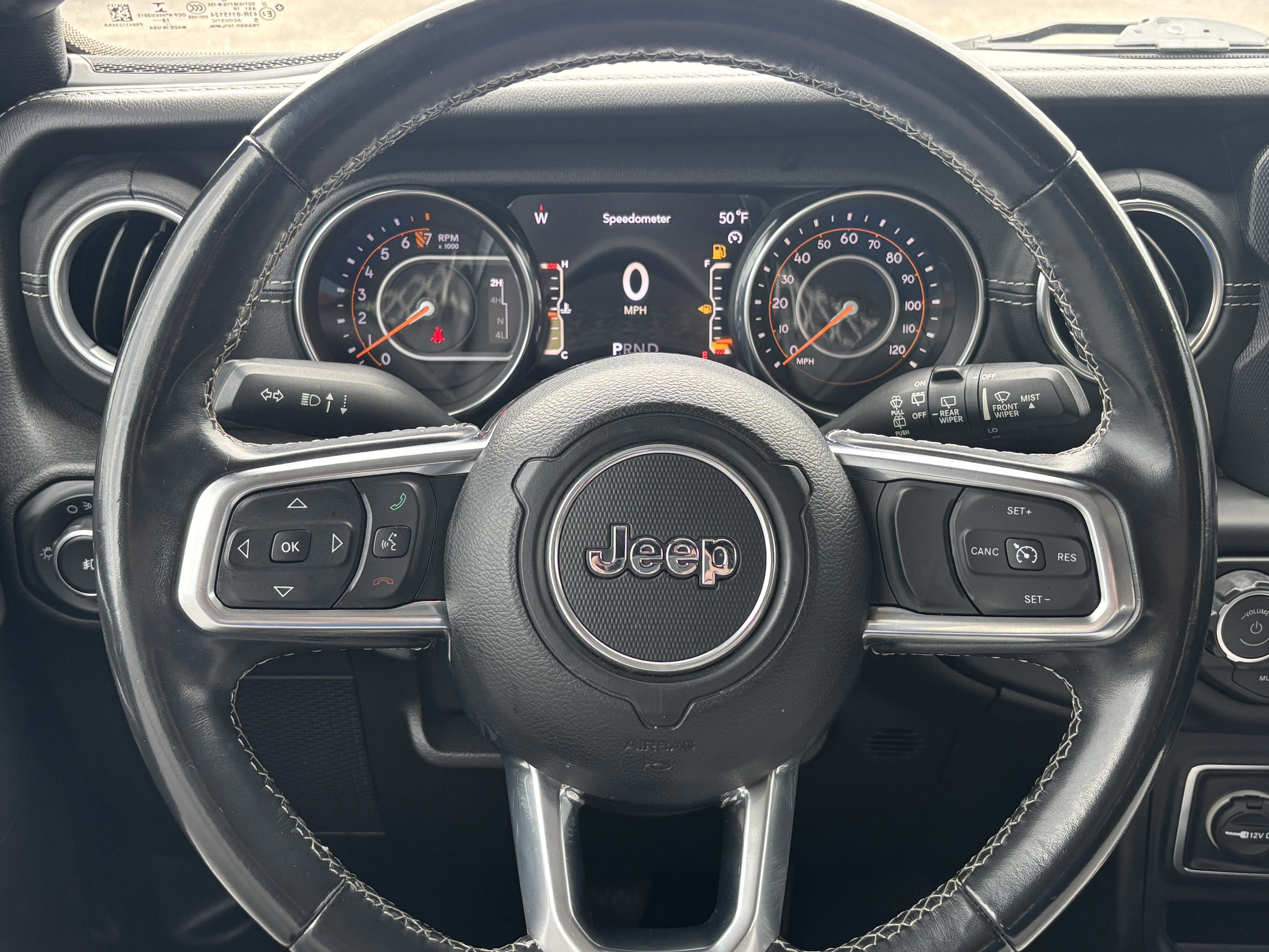 Used 2019 Black Clearcoat Jeep Sahara image 18