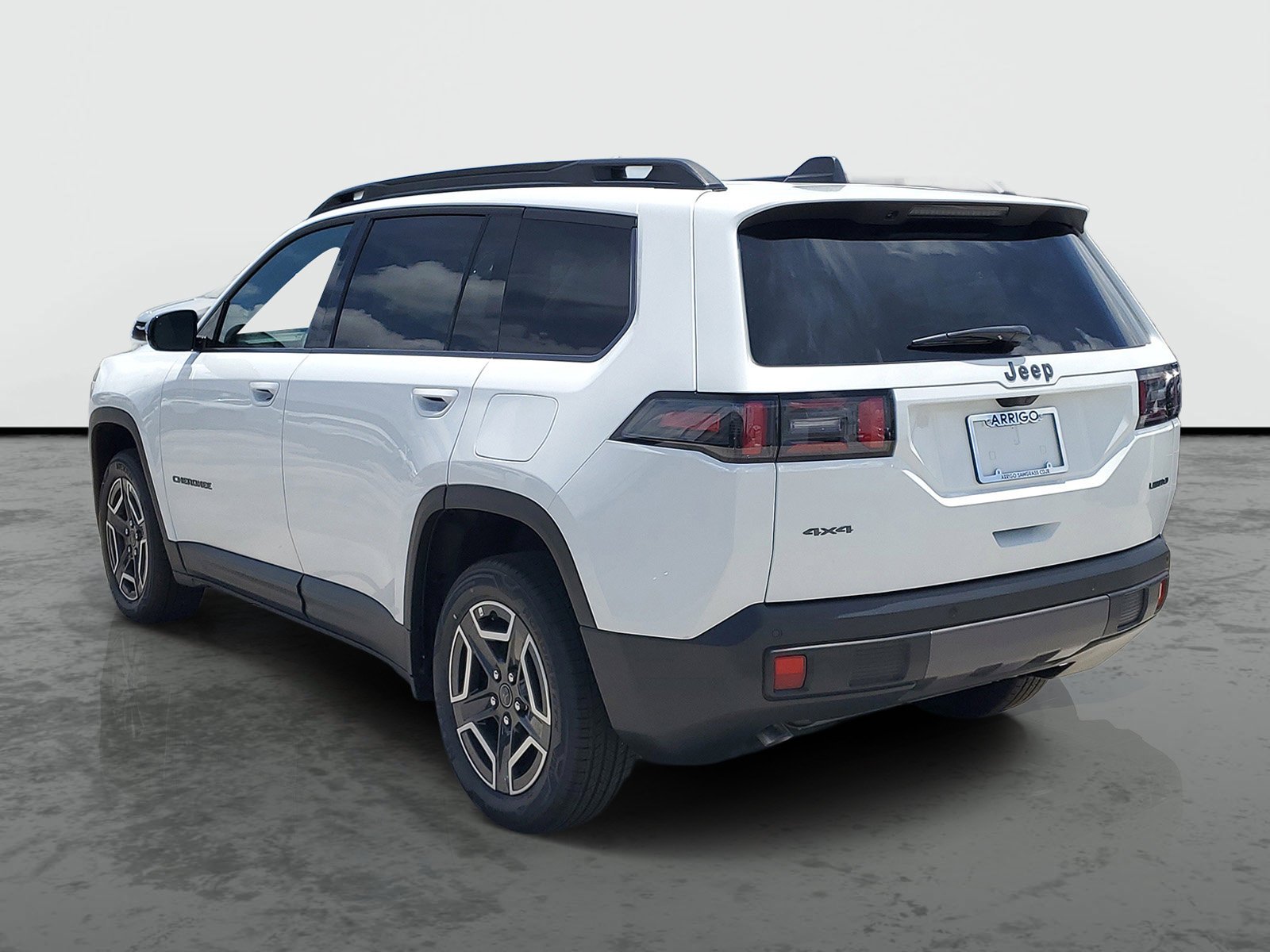 New 2026 Bright White Clear-Coat Exterior Paint Jeep Limited image 2