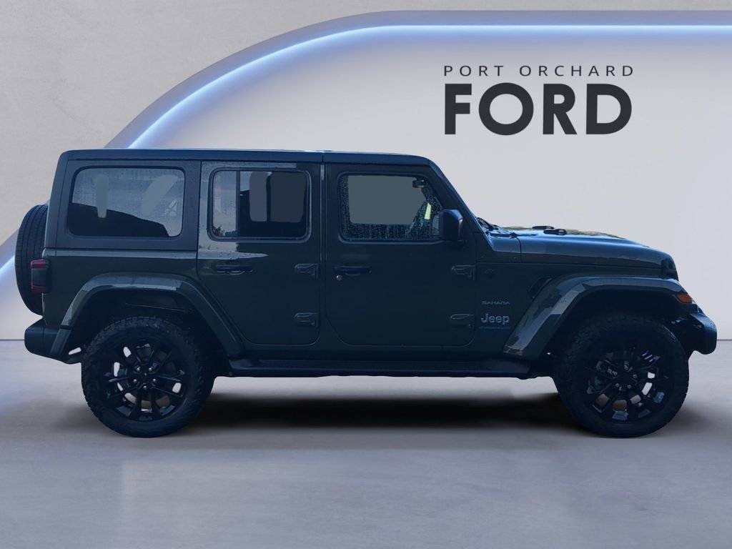 Used 2023 Sarge Green Clearcoat Jeep Sahara 4xe image 8