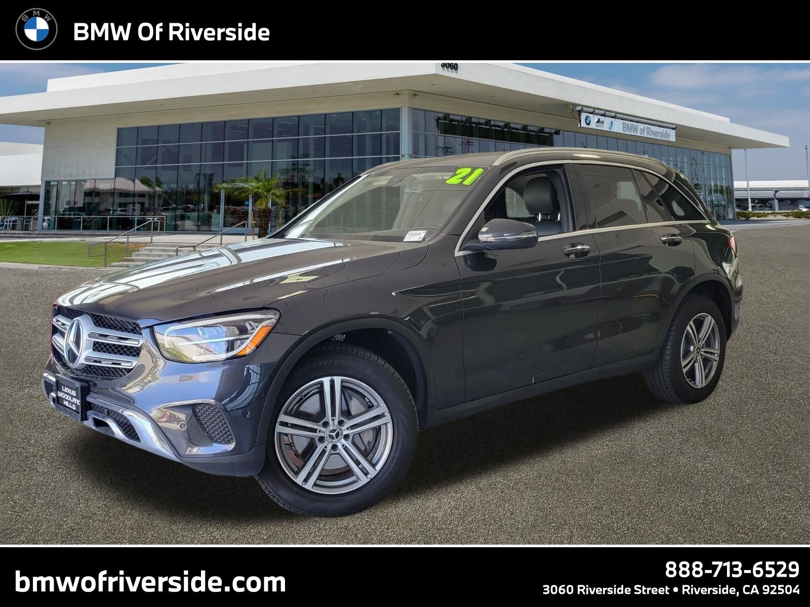 Used 2021 Gray Mercedes-Benz GLC 300 image 1