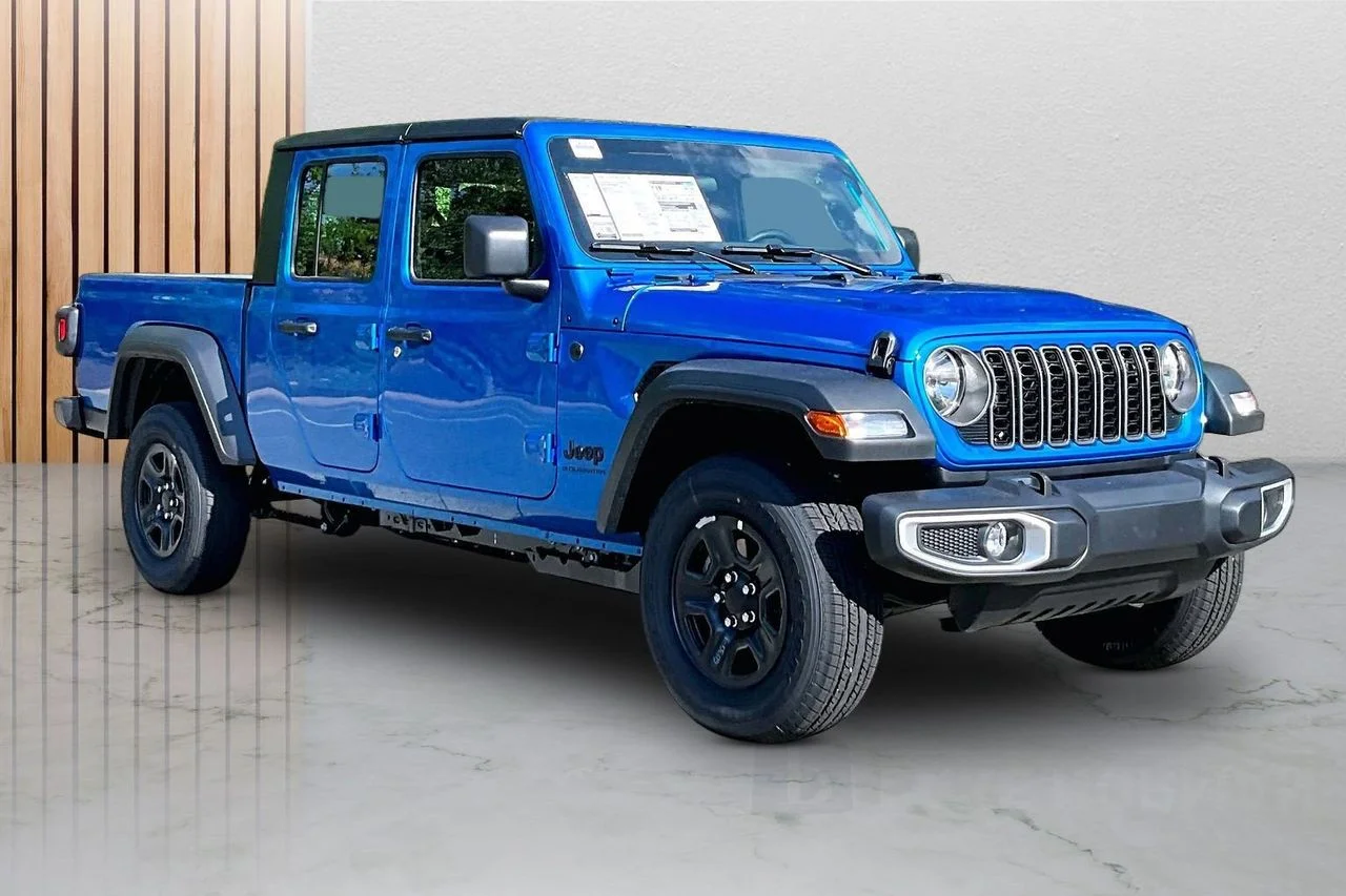 New 2026 Hydro Blue Pearl-Coat Exterior Paint Jeep Sport image 2