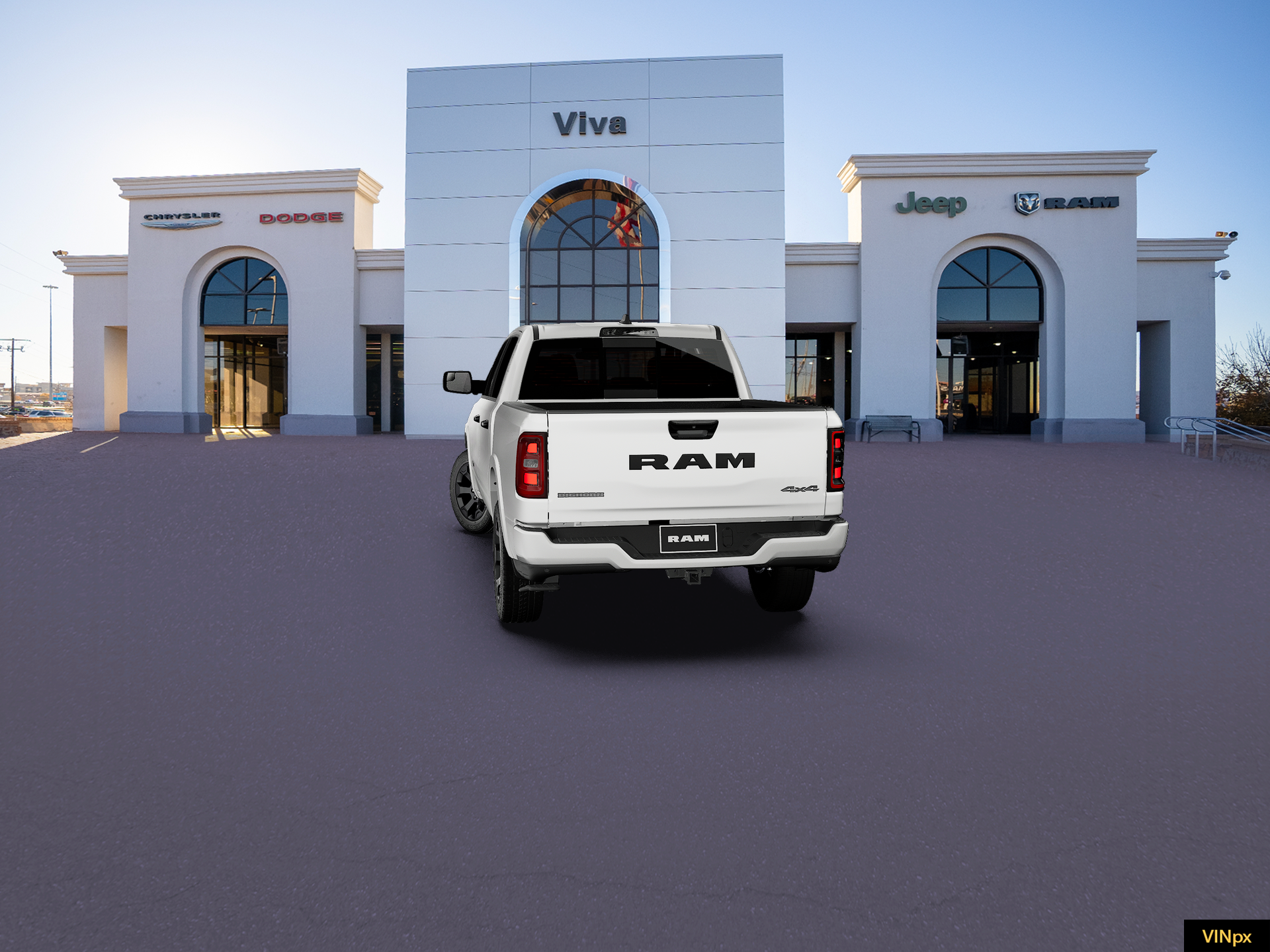 New 2027 Bright White Clearcoat RAM BIG HORN image 8