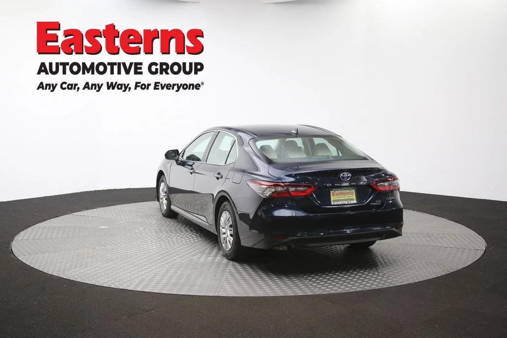 Used 2021 Blue Toyota LE image 64