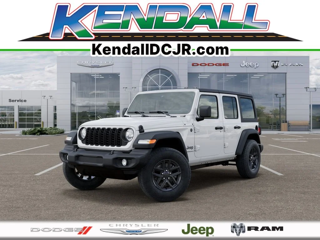 New 2026 Bright White Clearcoat Jeep Sport image 1