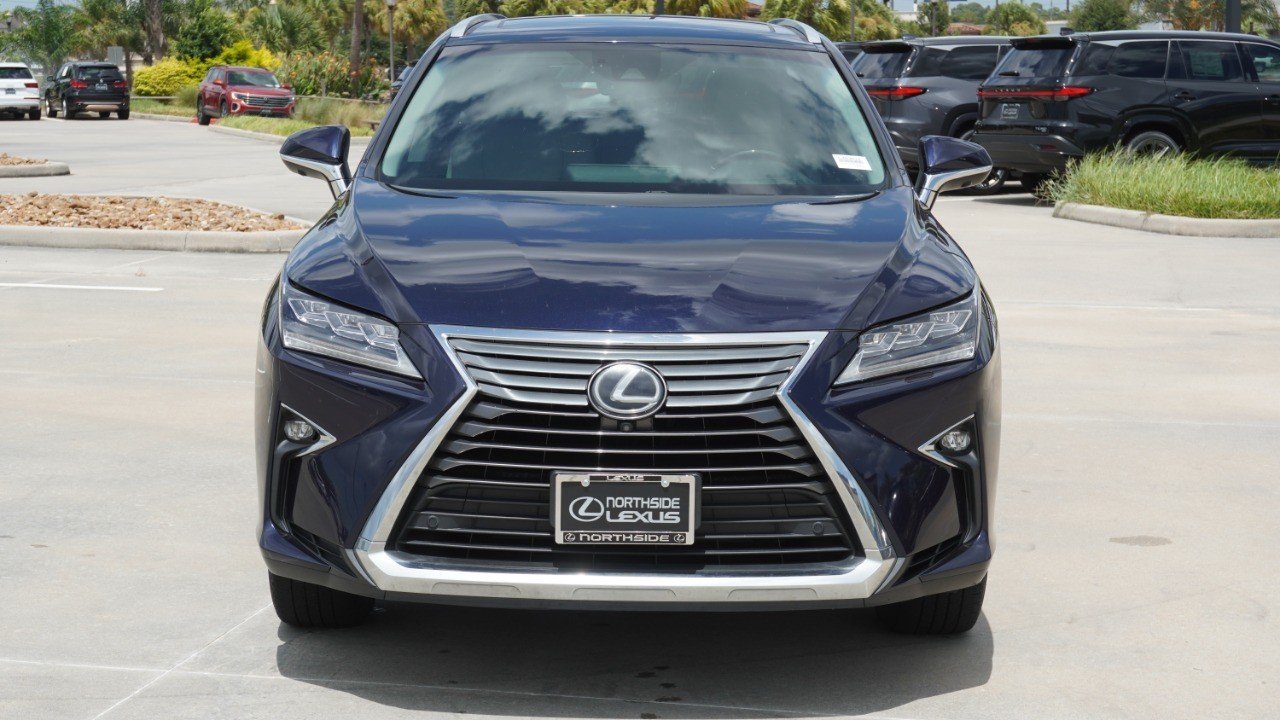 Used 2019 Blue Lexus RX 350L Luxury image 3