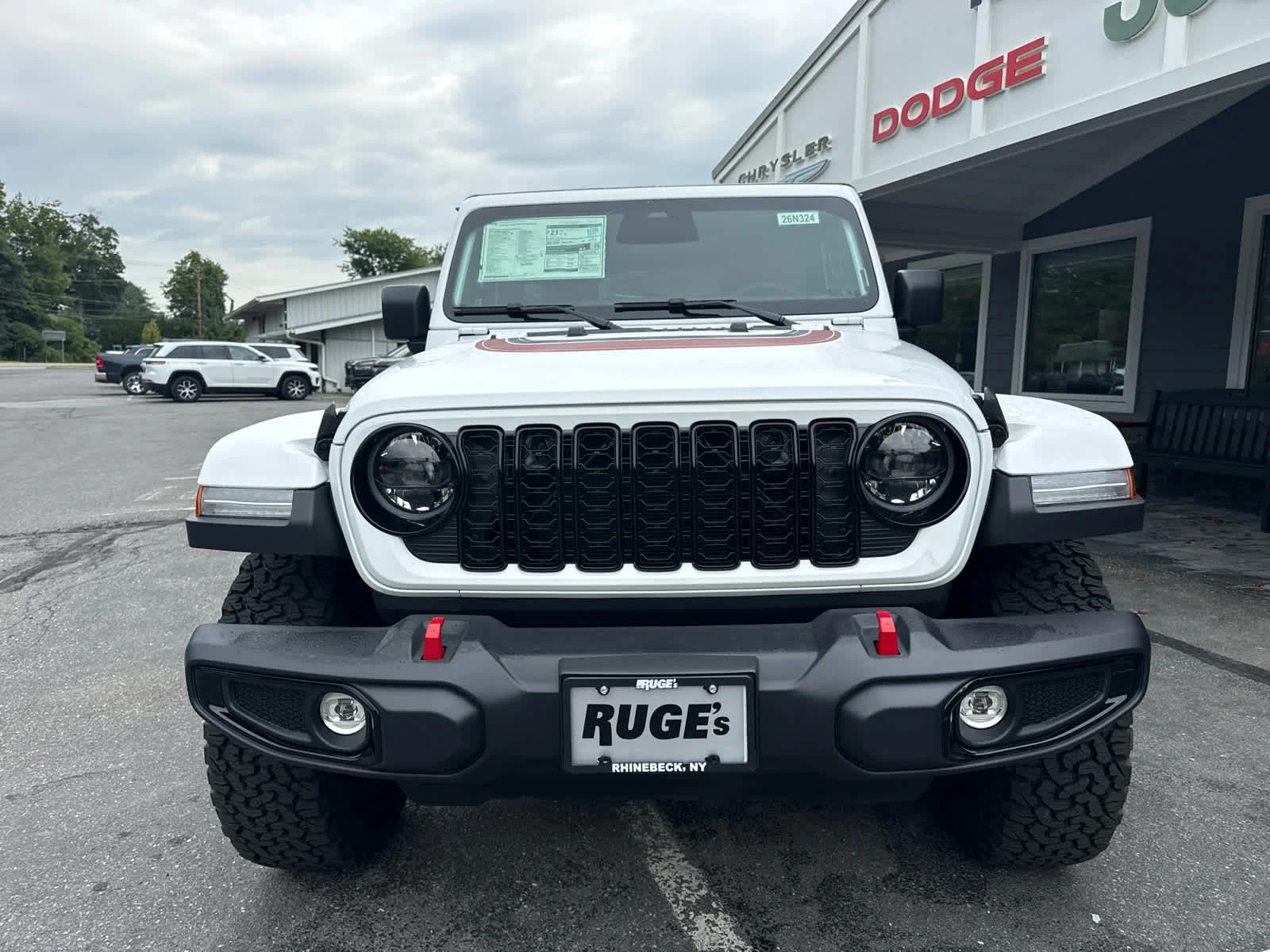 New 2026 Bright White Clearcoat Jeep Sport image 8