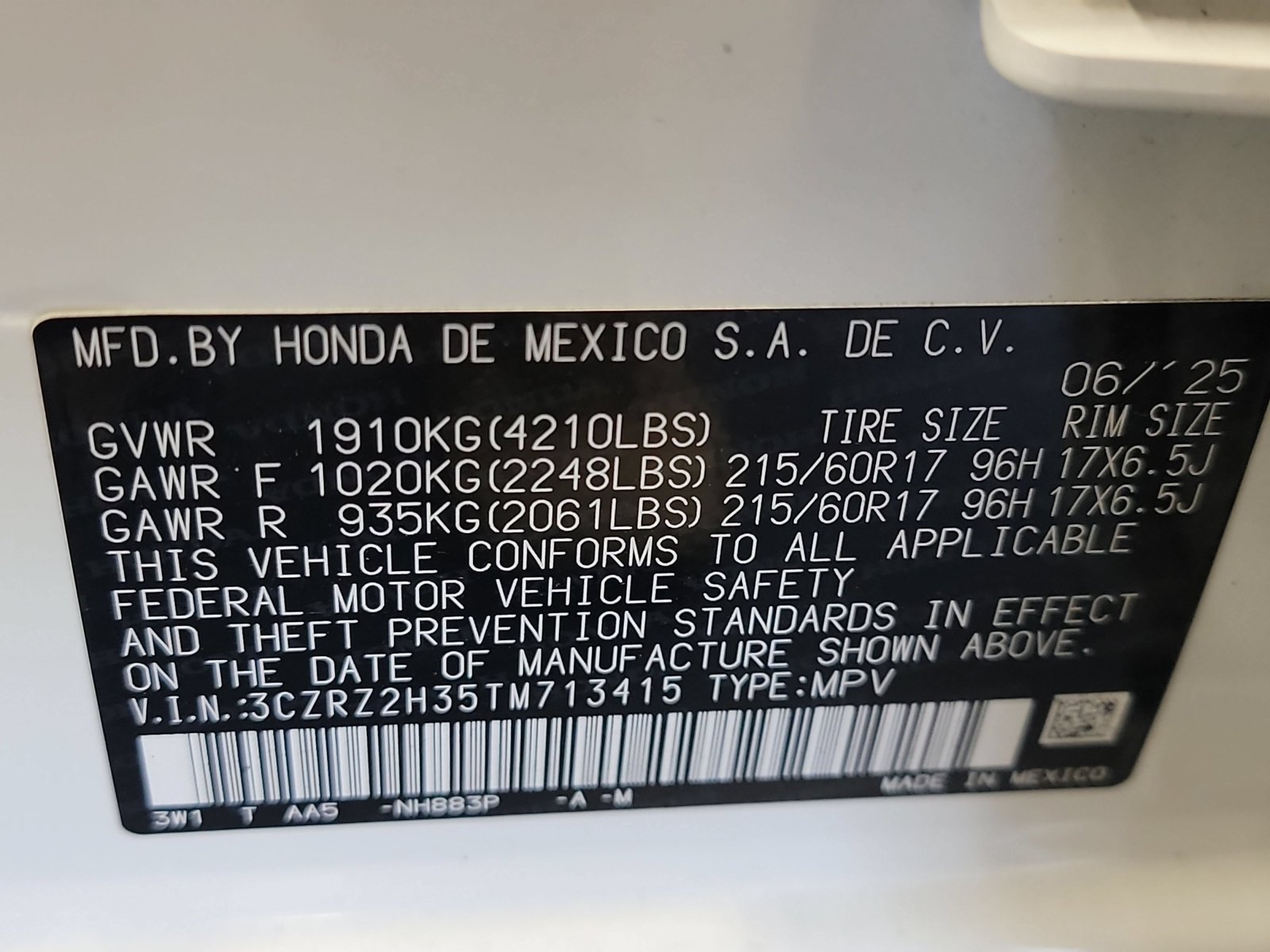 2026 Honda HR-V LX - Photo 32