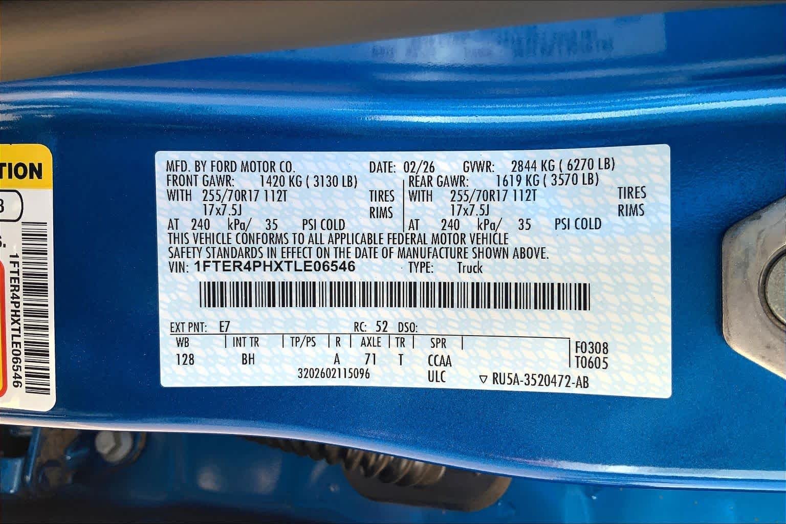 New 2026 Velocity Blue Metallic Ford XL image 21