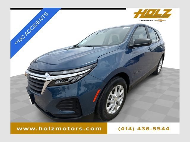 Certified Used 2024 Lakeshore Blue Metallic Chevrolet LS image 1