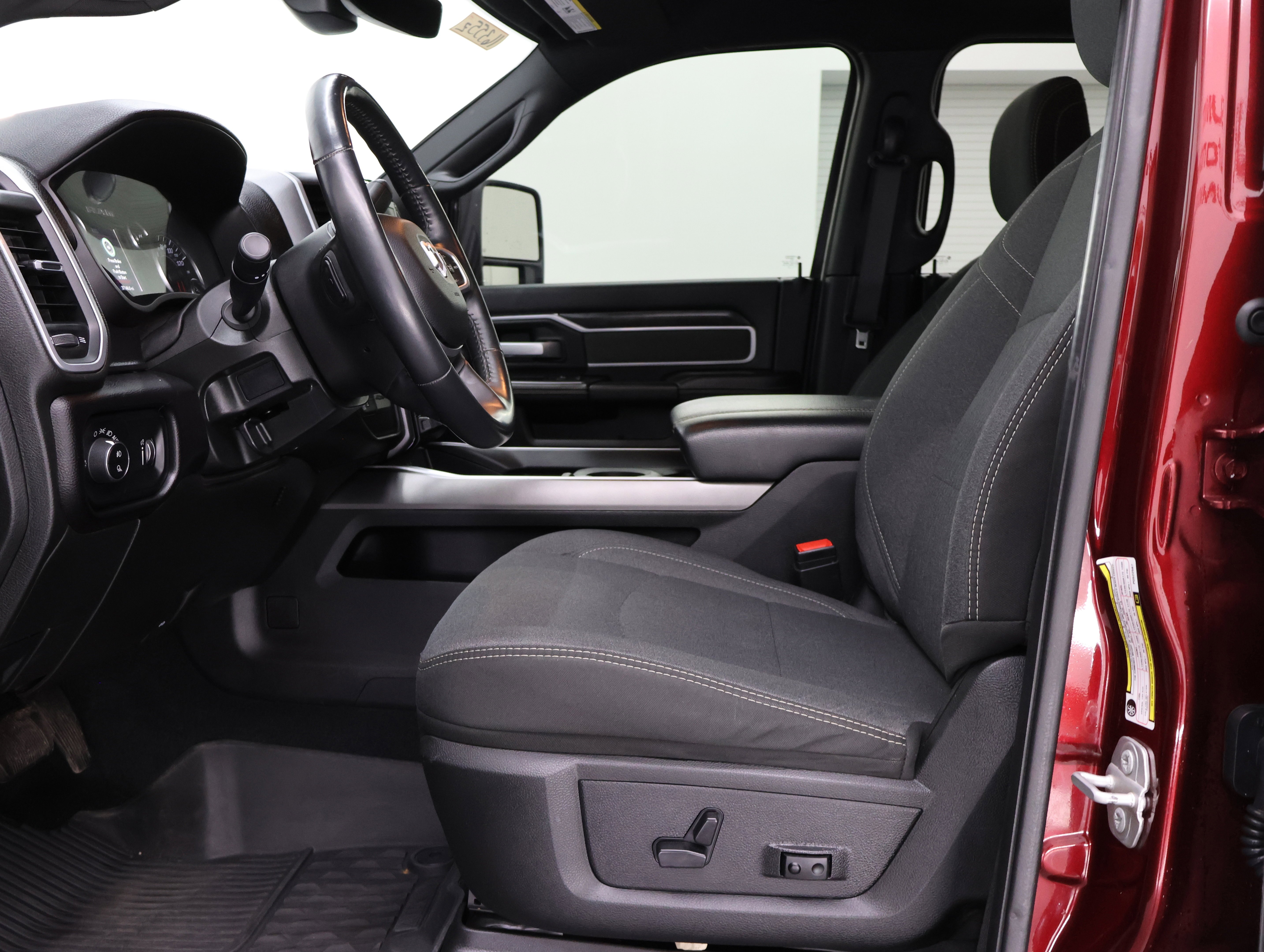 Used 2023 Delmonico Red Pearlcoat Ram 4x4 Crew Cab Big Horn DRW: CREW-LONG-DRW-BIG HORN LVL 1-NIGHT-6.7L DIESEL-NAV-4WD-1 OWNER image 8