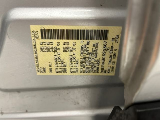 Used 2022 Silver Nissan SV image 20