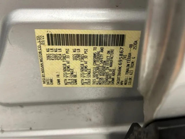Used 2022 Silver Nissan SV image 20
