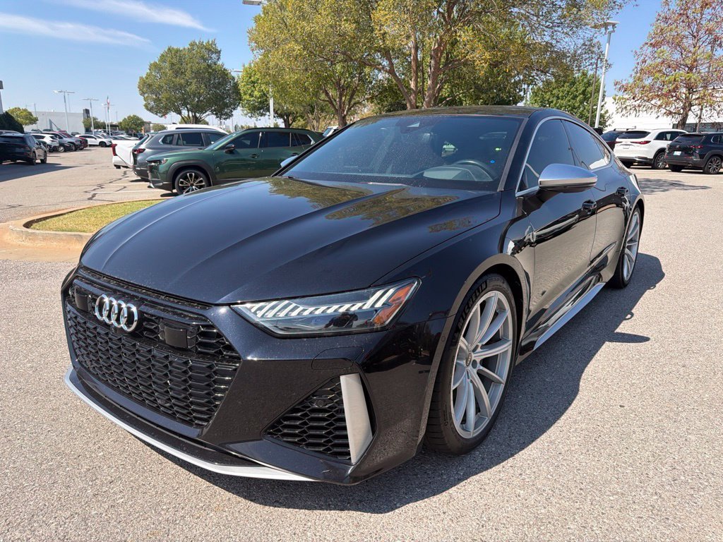 Used 2021 Black Audi 4.0T image 1