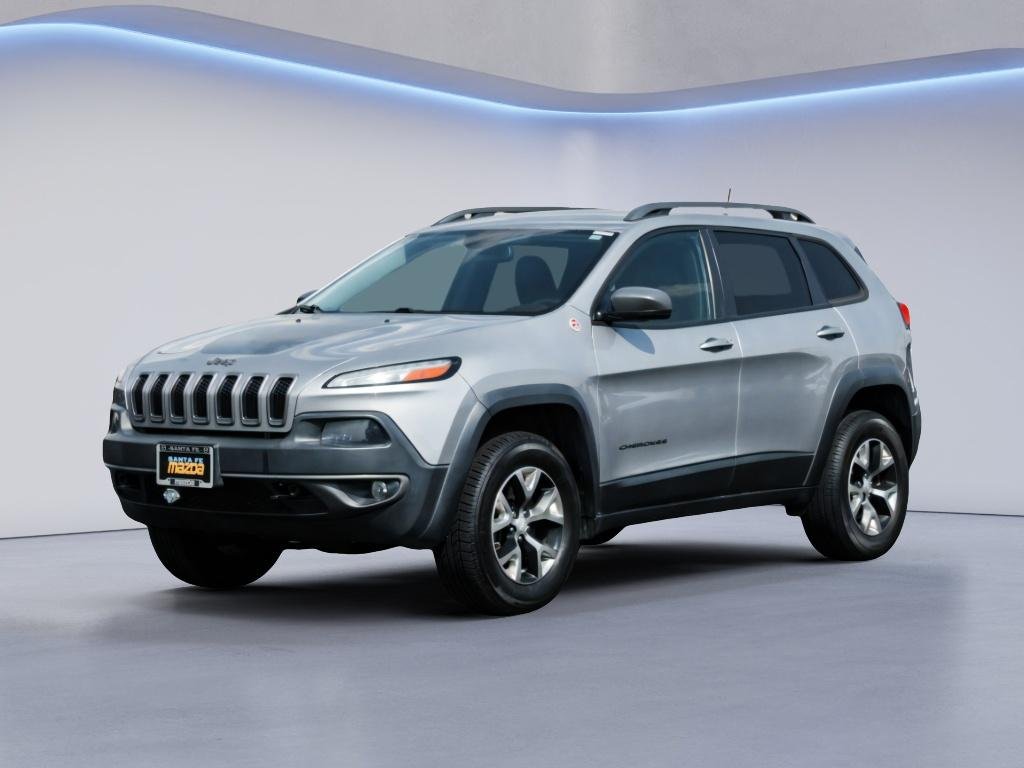 Used 2018 Billet Silver Metallic Clearcoat Jeep Trailhawk image 1