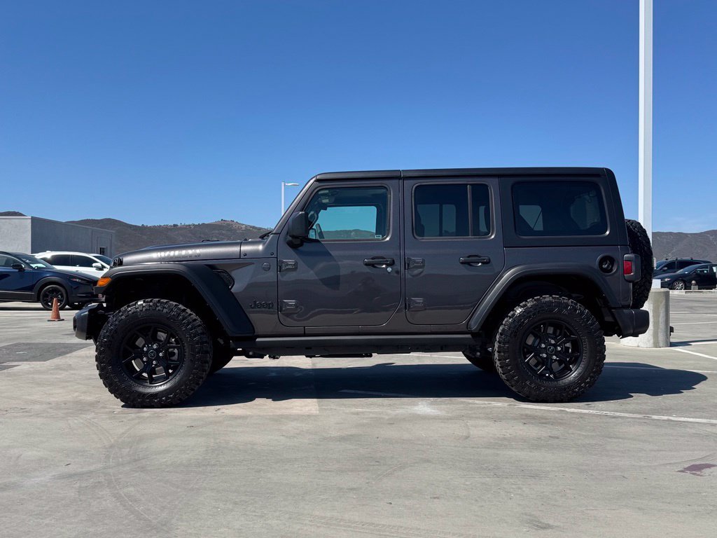 Used 2025 Crystal Metallic Jeep Willys image 7