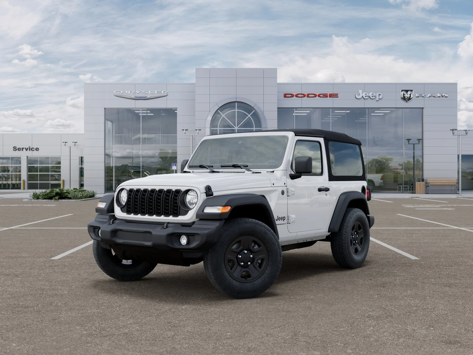 New 2026 Bright White Clearcoat Jeep Sport image 29