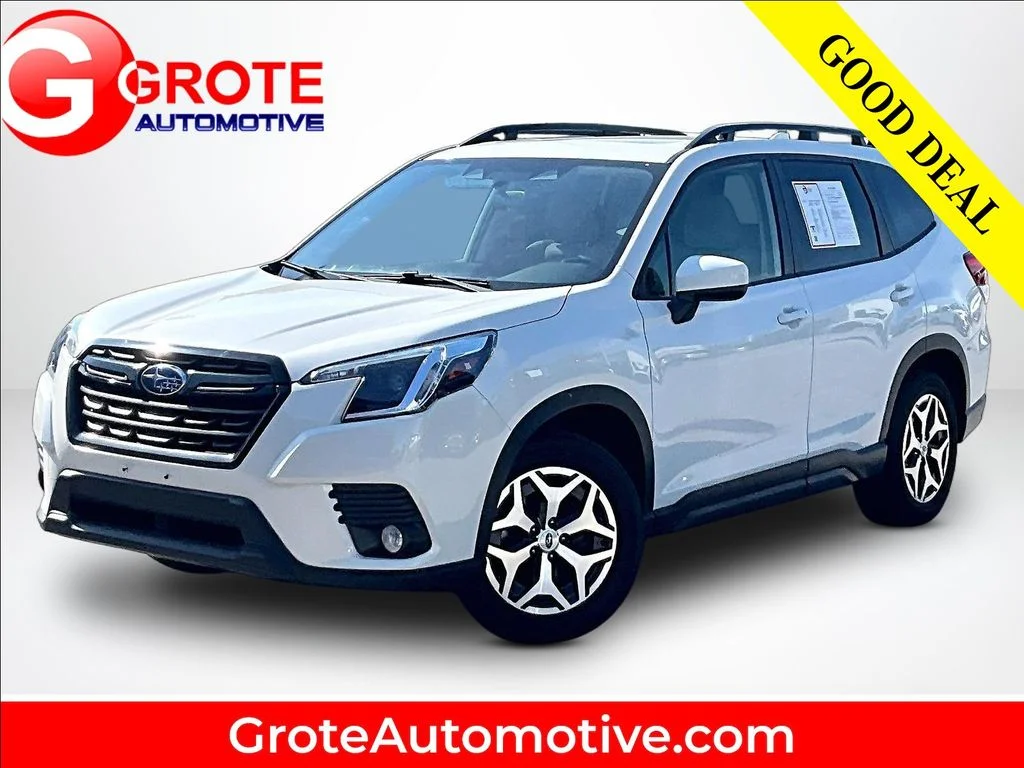 Used 2023 White Subaru Premium image 1